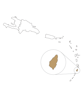 Saint Lucia location map